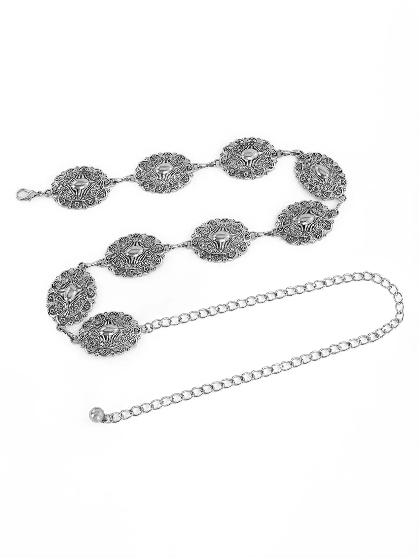 Vintage Layered Chain Belt