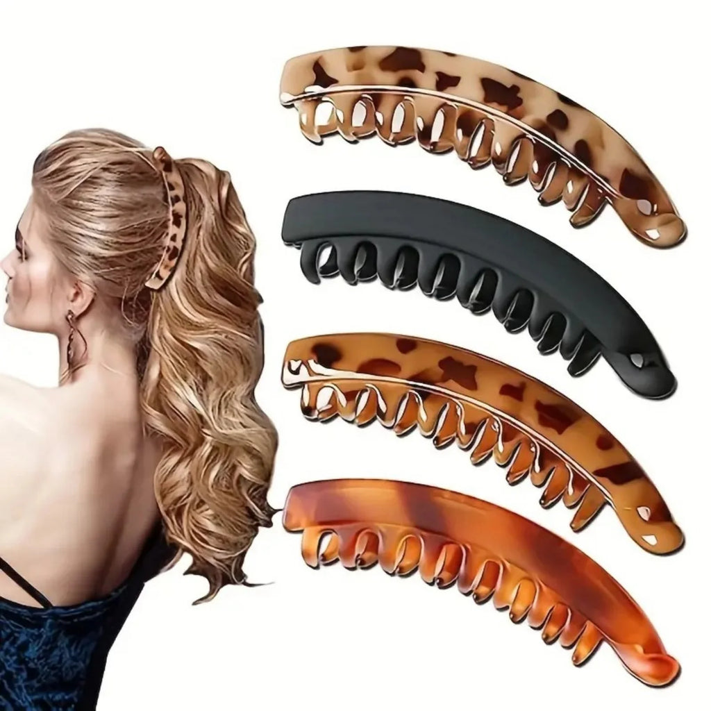 Tortoiseshell Patterned Hair Comb