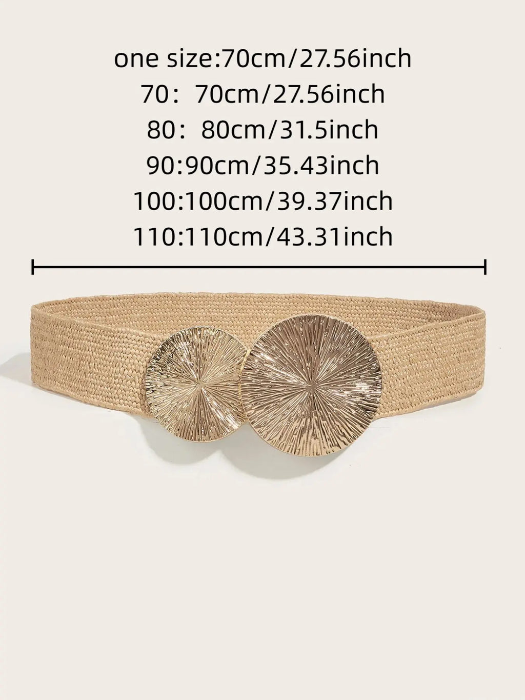 Plus Size Boho Belt