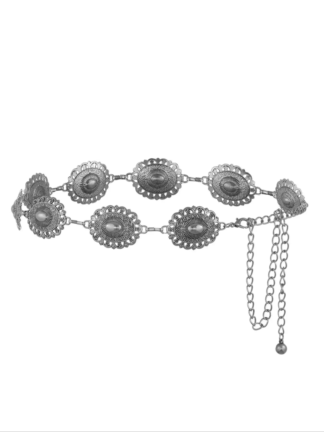 Vintage Layered Chain Belt