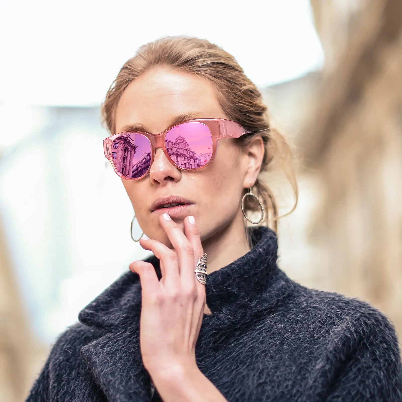Summer Vibes Polarized Cat Eye Sunglasses