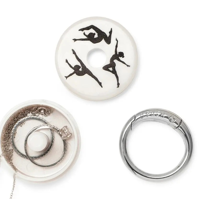 Lion Latch Official Shark Tank Travel Jewelry Organizer - Ring Box and Holder