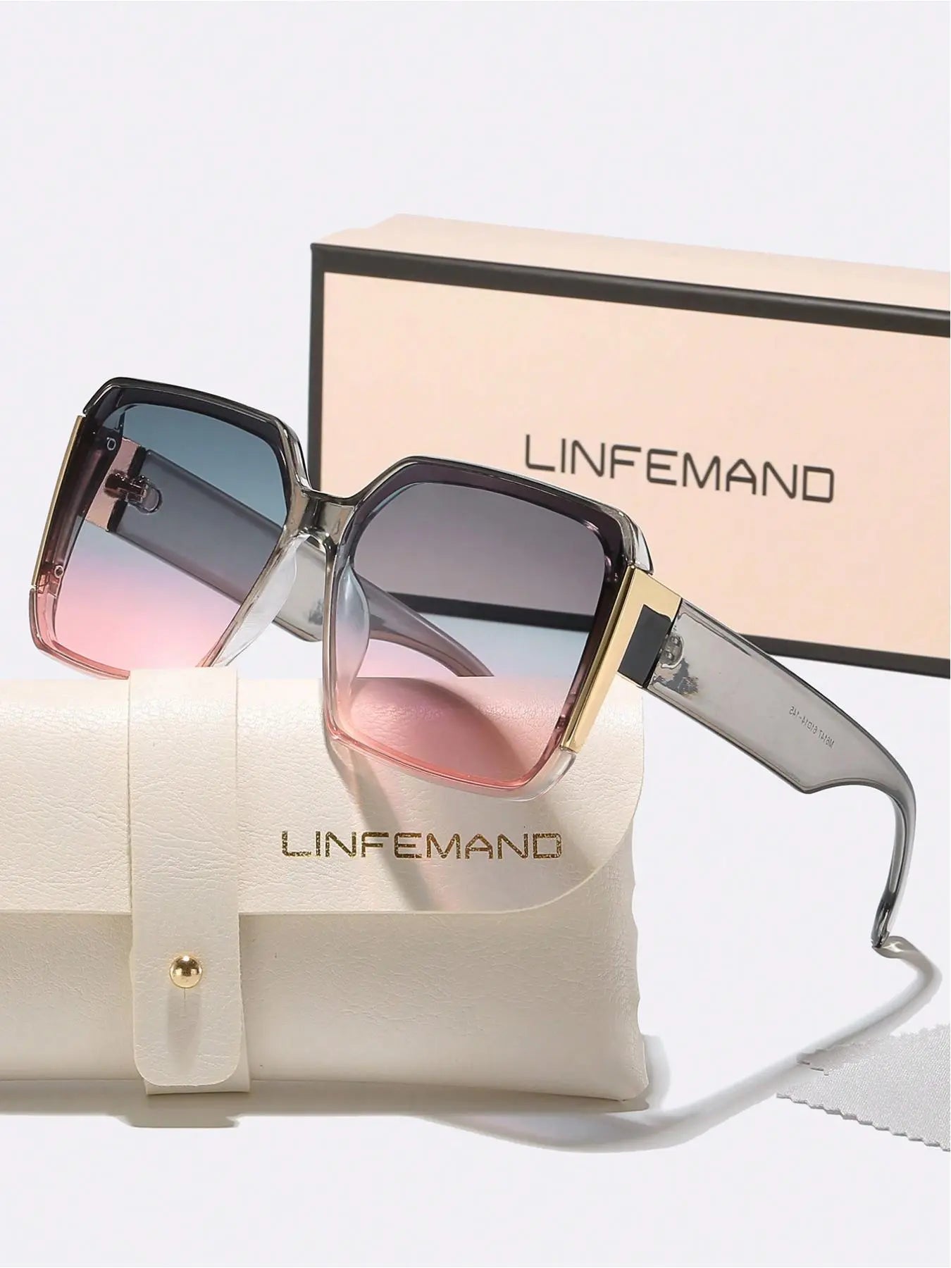 Unisex Fashionable Tinted Lens Sunglasses