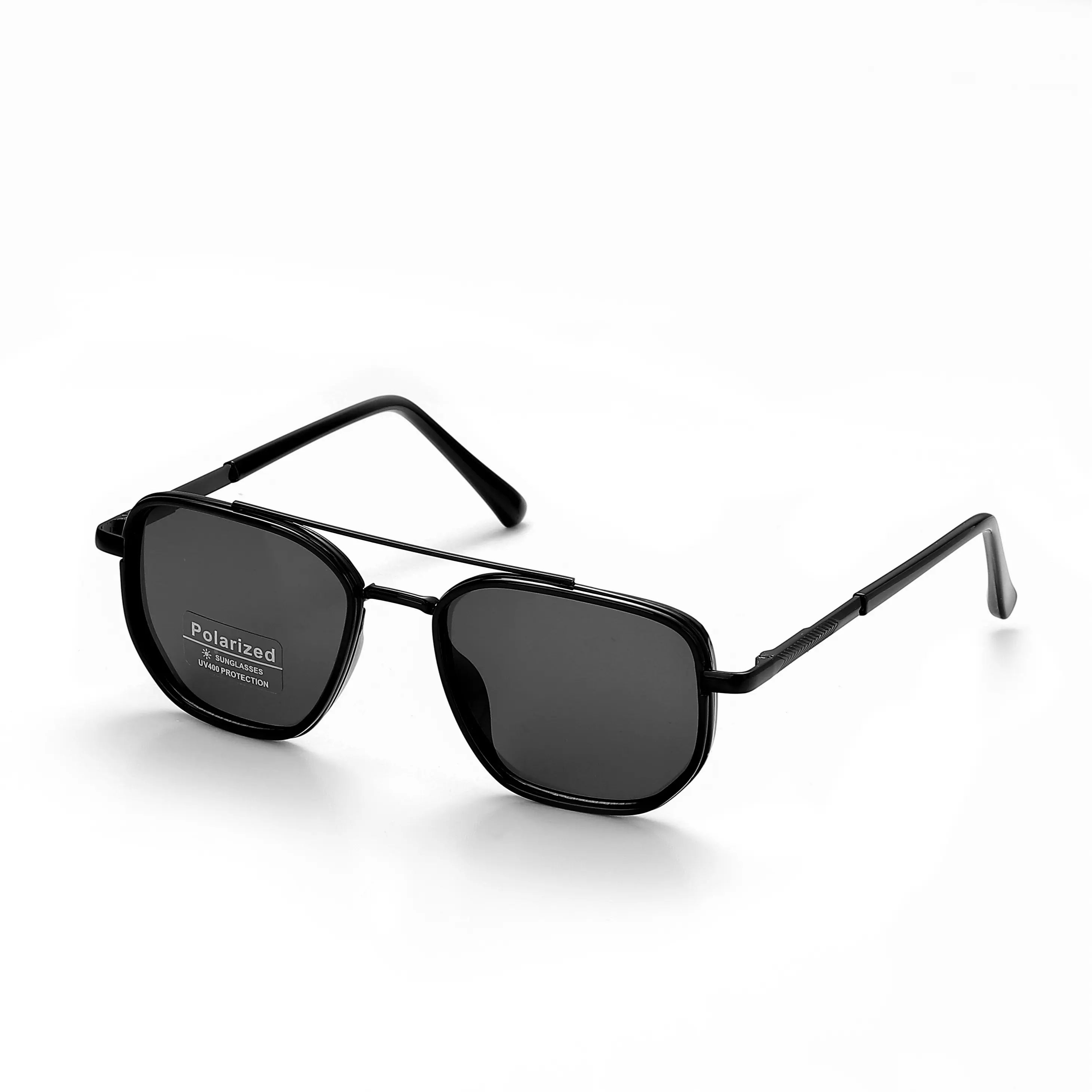 Geometric Double-Beam Sunglasses