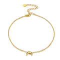 Faithheart Delicate Moon Anklet