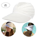 Women's Beach Sun Hat with Hollow Top - UV50+ Sun Protection