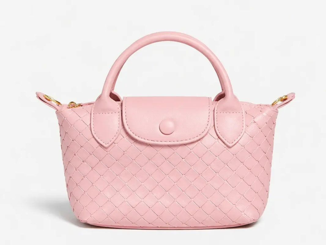 Ampere Le Mini Tressé Woven Mini Tote Bag