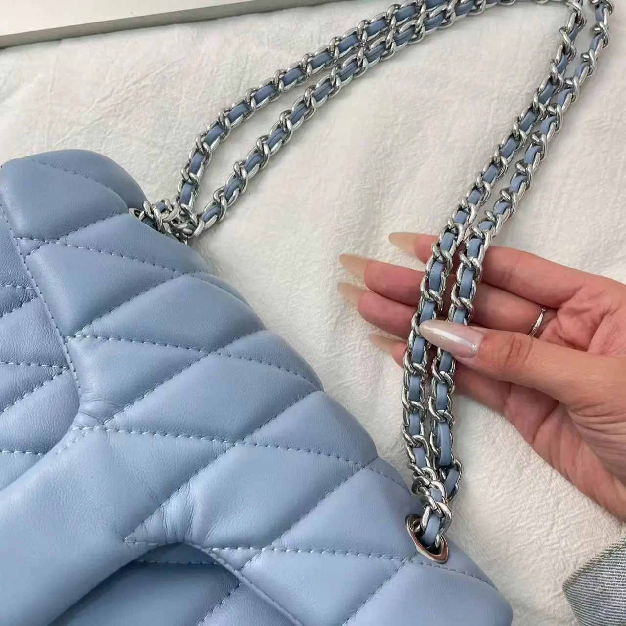 Quilted Shoulder Classic Flap Crossbody