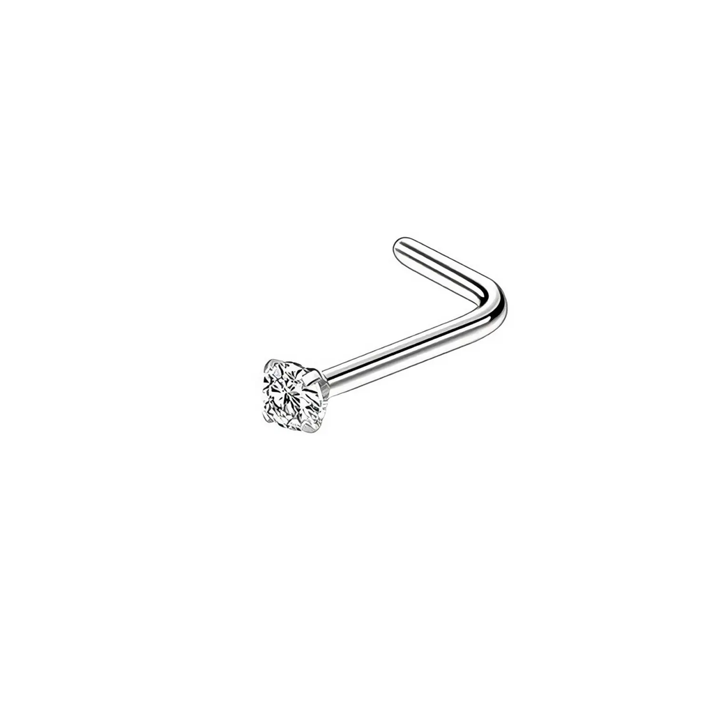 3-Piece Titanium Nose Ring Set – 20G, Hypoallergenic, Unisex