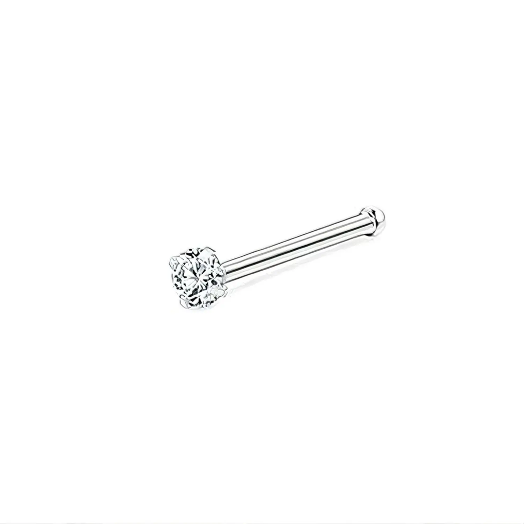 3-Piece Titanium Nose Ring Set – 20G, Hypoallergenic, Unisex