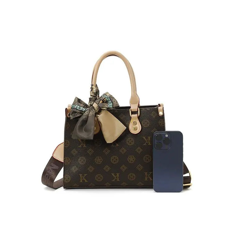 Vintage Monogram Tote Bag
