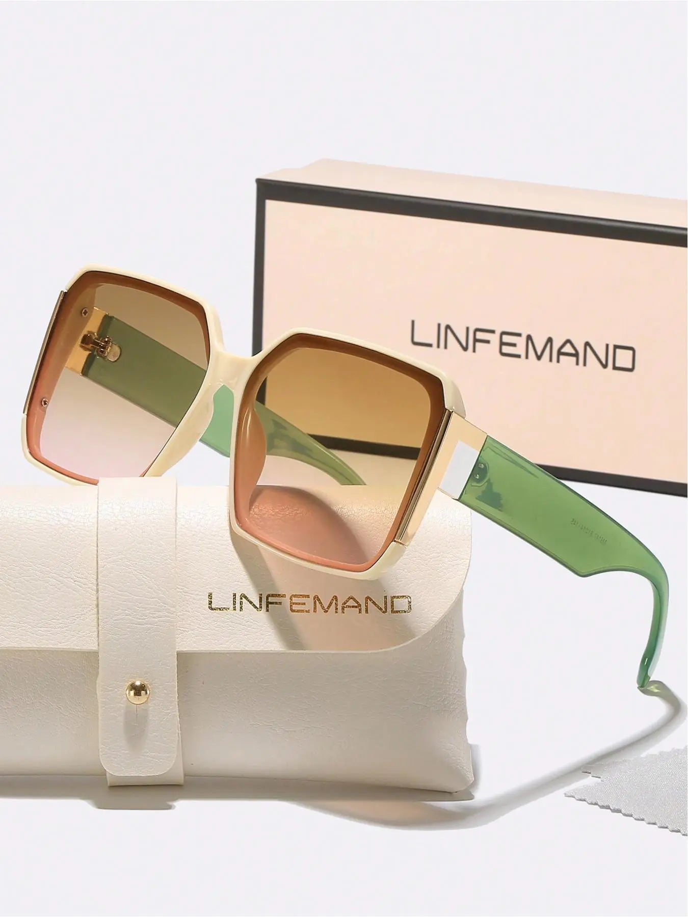 Unisex Fashionable Tinted Lens Sunglasses
