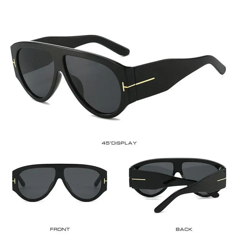 Retro-Inspired Oversized Sunglasses