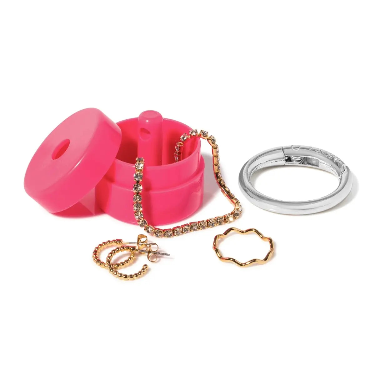 Lion Latch Official Shark Tank Travel Jewelry Organizer - Ring Box and Holder