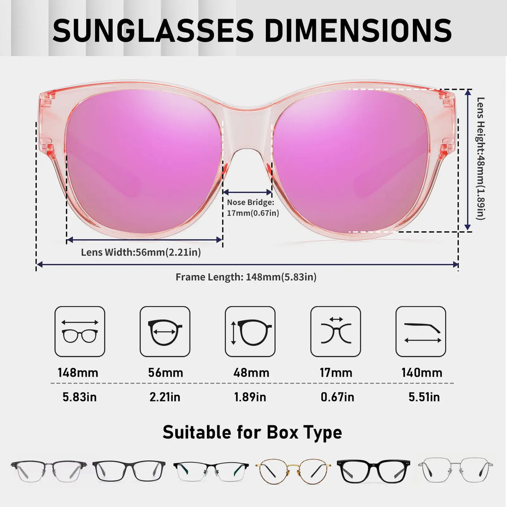 Summer Vibes Polarized Cat Eye Sunglasses