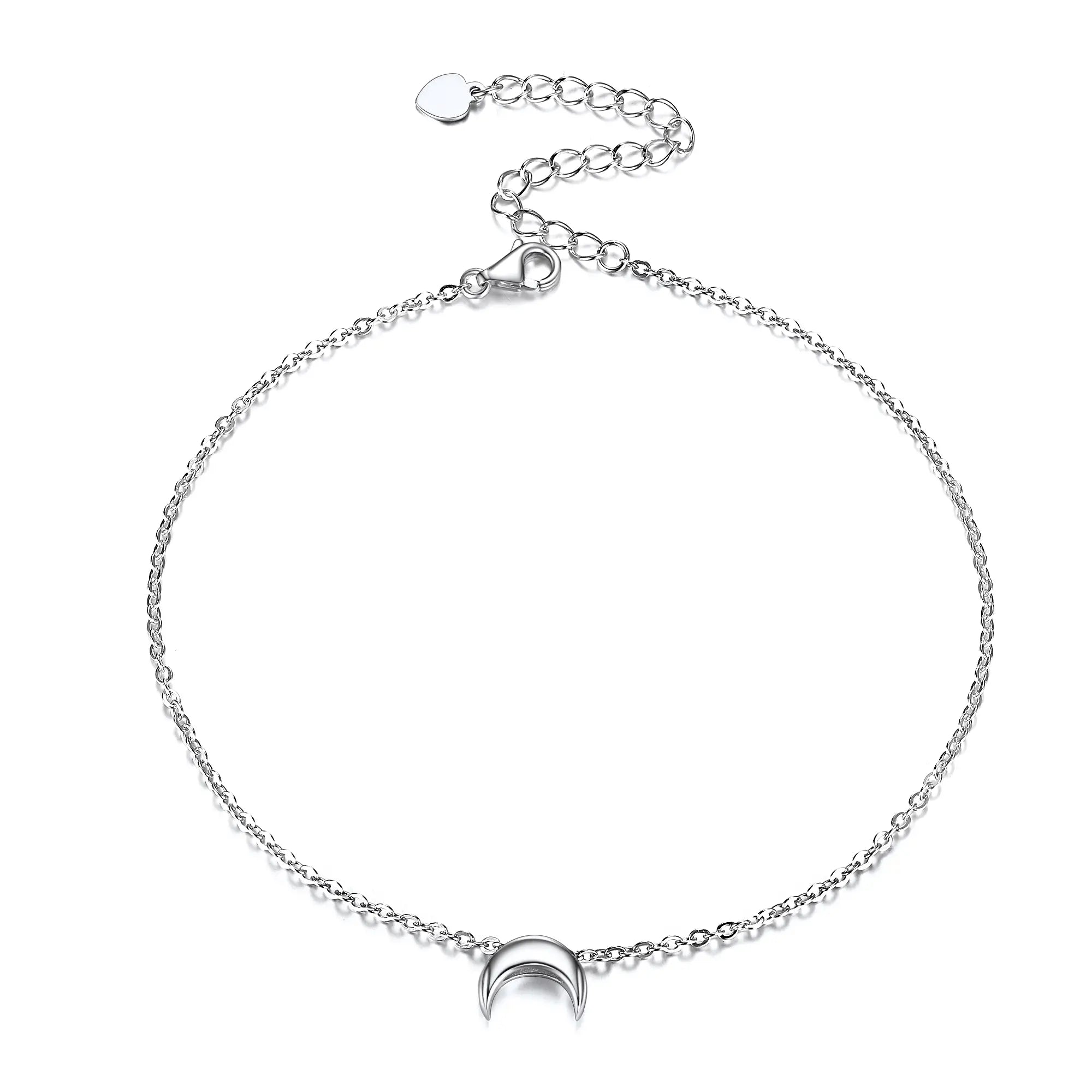 Faithheart Delicate Moon Anklet