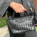 Ampere Le Mini Tressé Woven Mini Tote Bag
