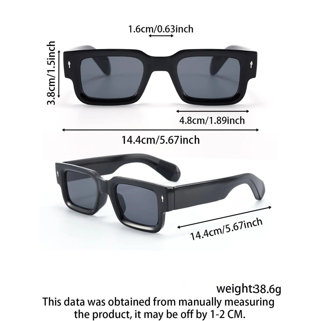 Men's Square Frame Sunglasses