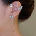 Butterfly Tassel Ear Cuffs