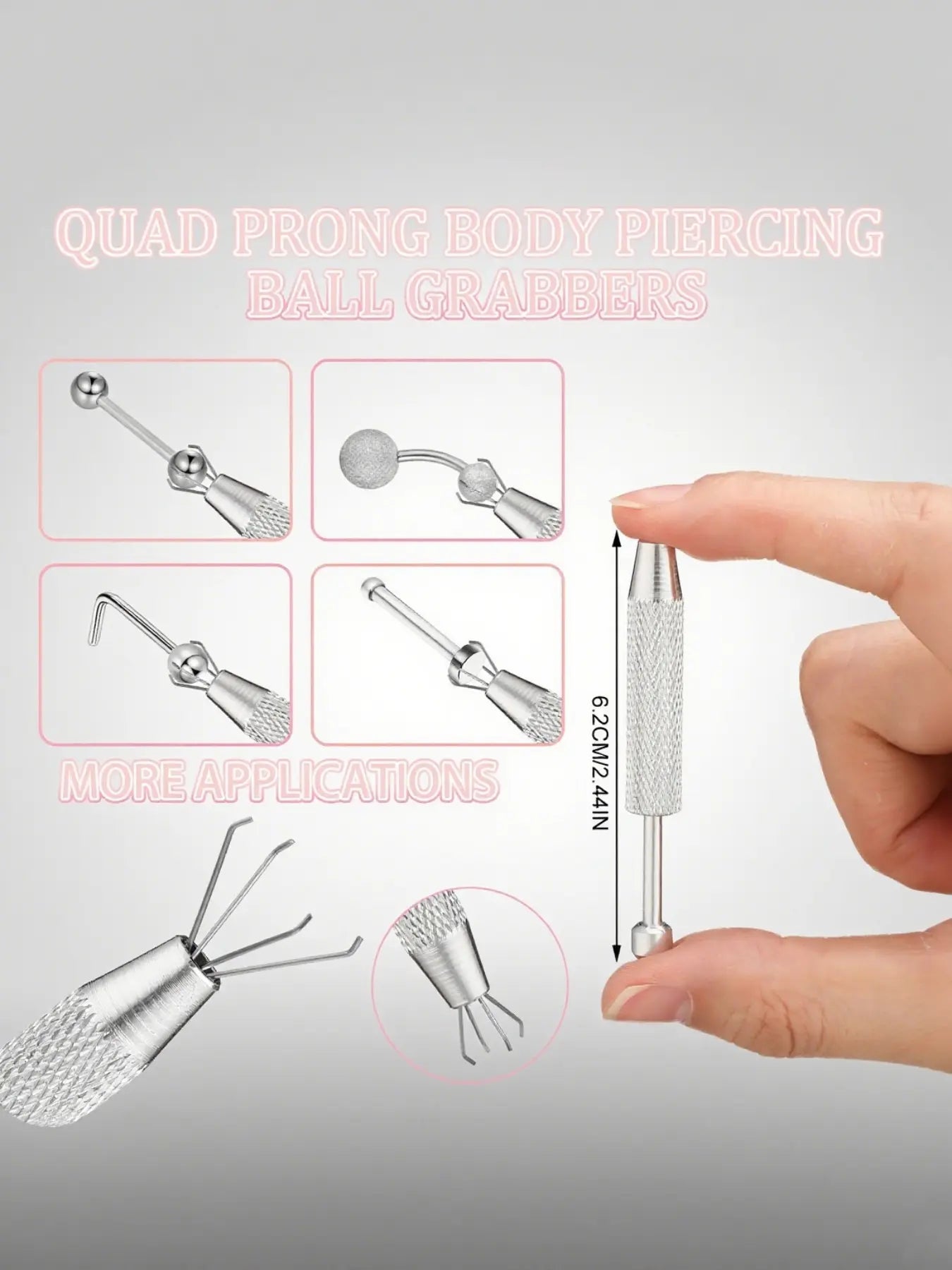Stainless Steel CZ-Inlaid Nose Ring for Unisex - Elegant Body Jewelry for Everyday and Special Occasions, Trendy Versatile Design, Perfect Gift for Nose Piercing Enthusiasts