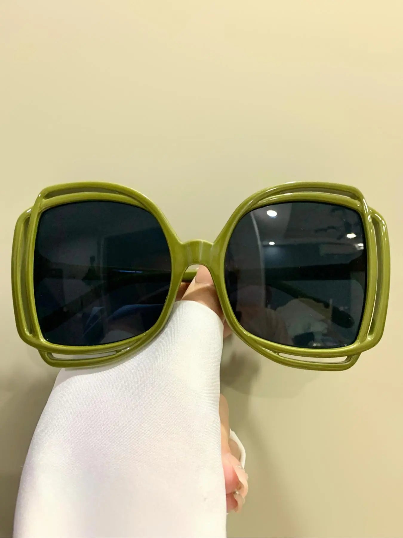 Trendy Unisex Large Frame Glasses