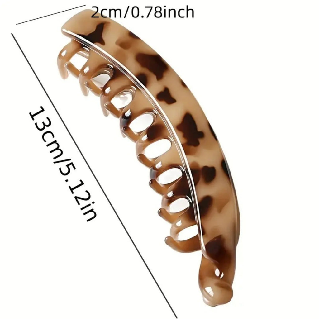 Tortoiseshell Patterned Hair Comb