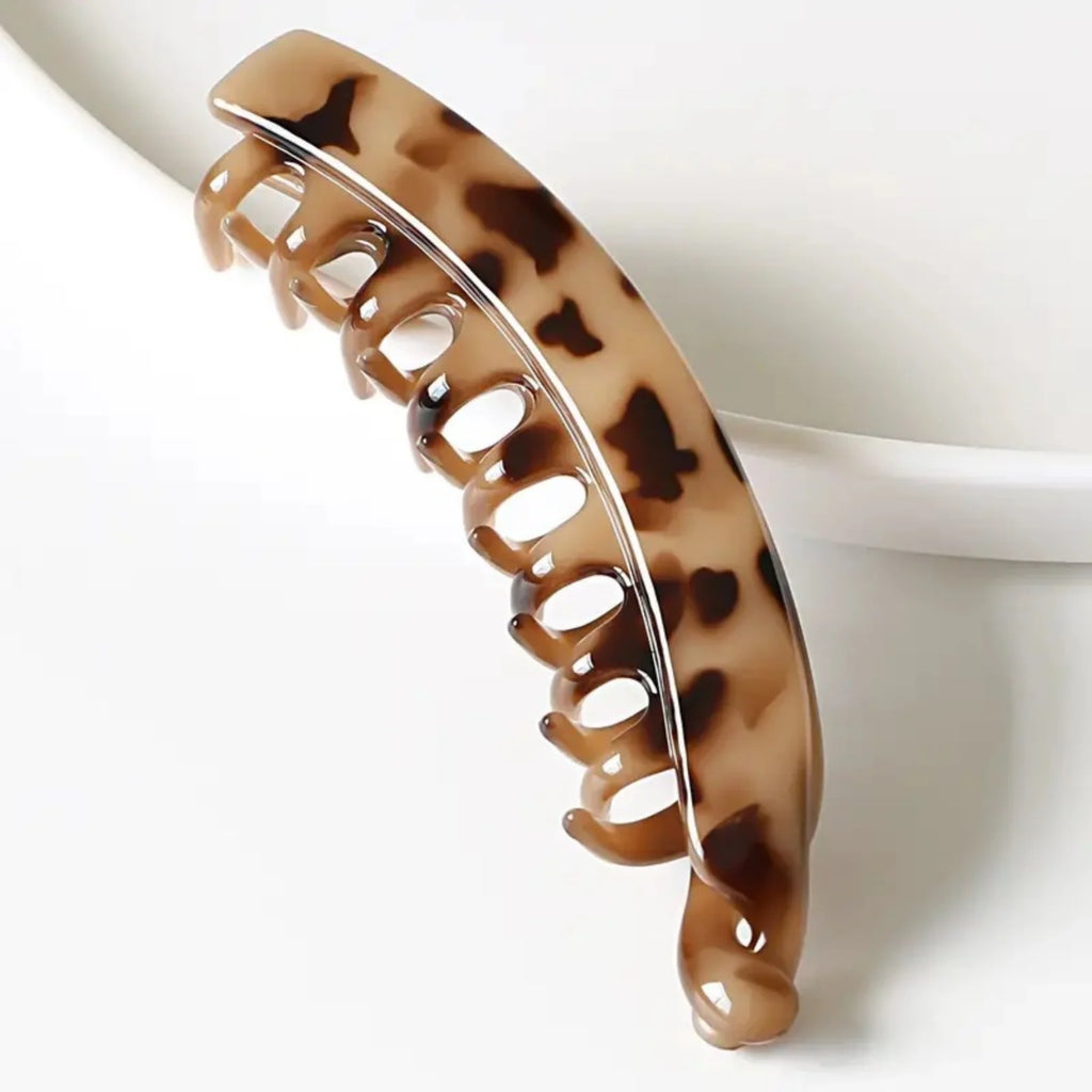 Tortoiseshell Patterned Hair Comb