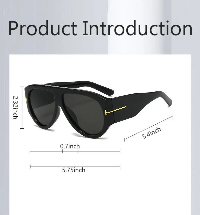 Retro-Inspired Oversized Sunglasses