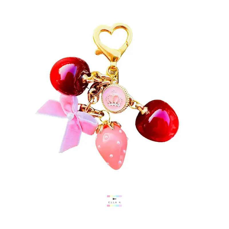 Crown Orchard Coquette Bow Mini Bag Charm