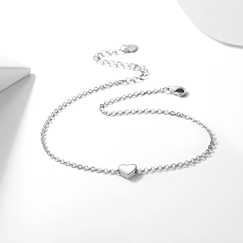 Tiny Heart Anklet