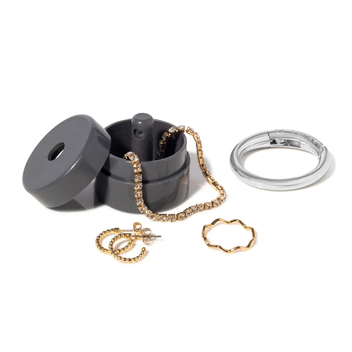 Lion Latch Official Shark Tank Travel Jewelry Organizer - Ring Box and Holder