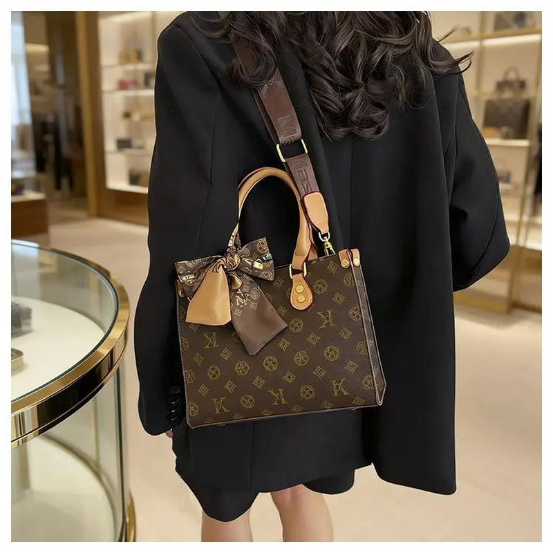 Vintage Monogram Tote Bag