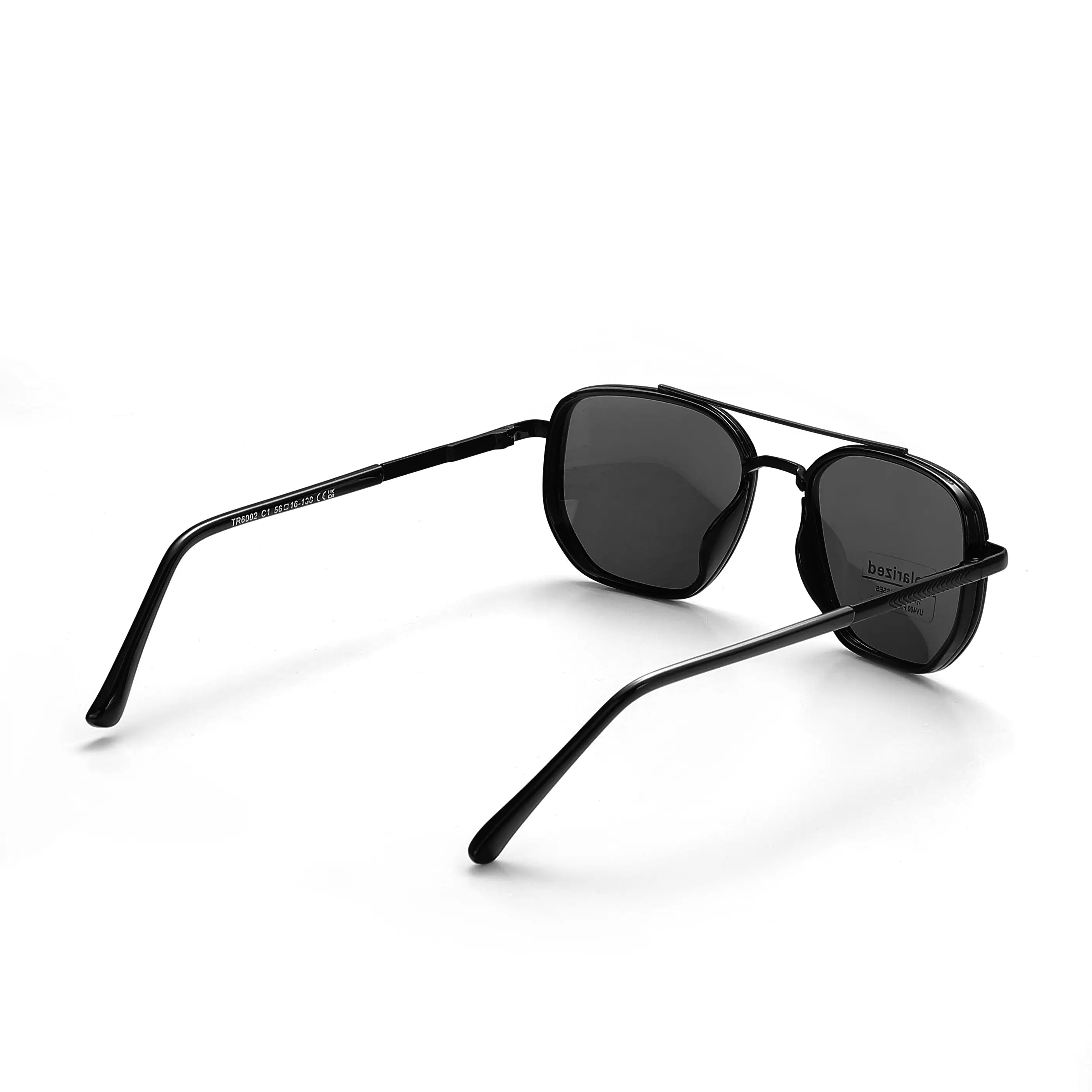 Geometric Double-Beam Sunglasses