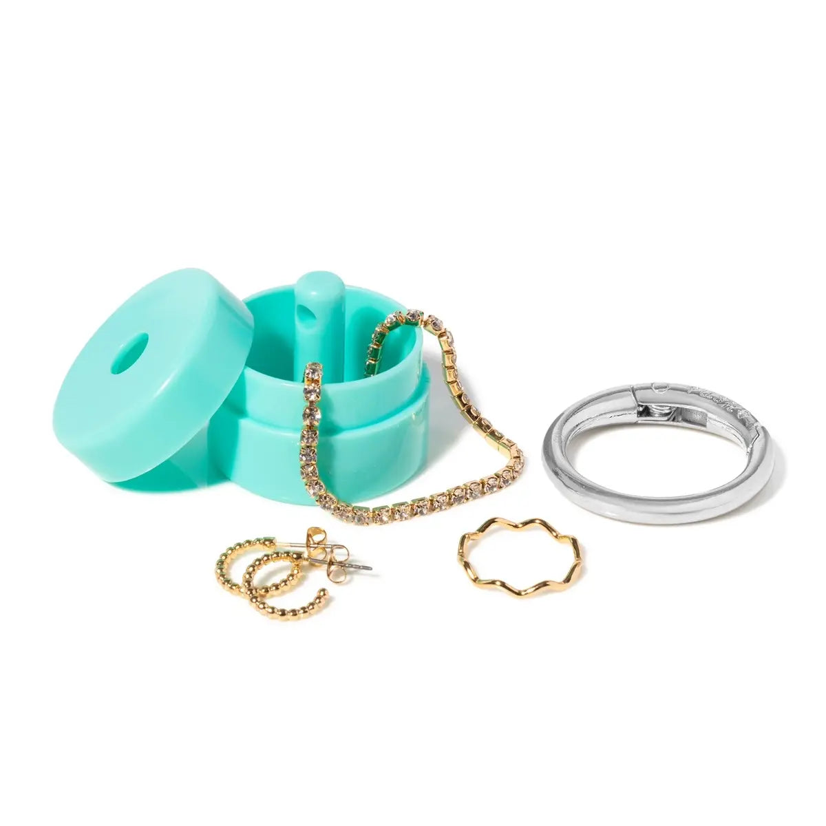 Lion Latch Official Shark Tank Travel Jewelry Organizer - Ring Box and Holder