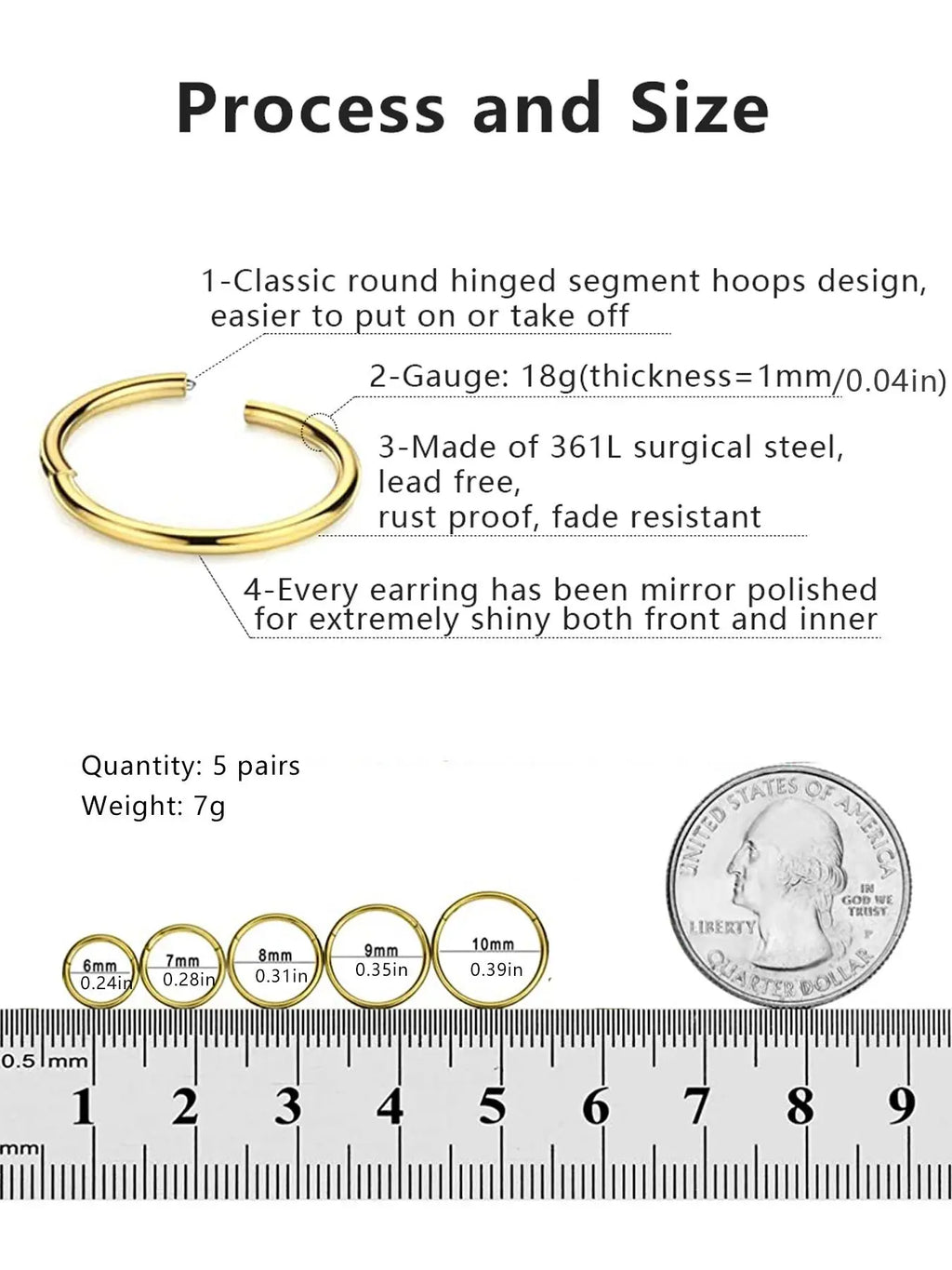 Women's Trendy Hoop Earrings