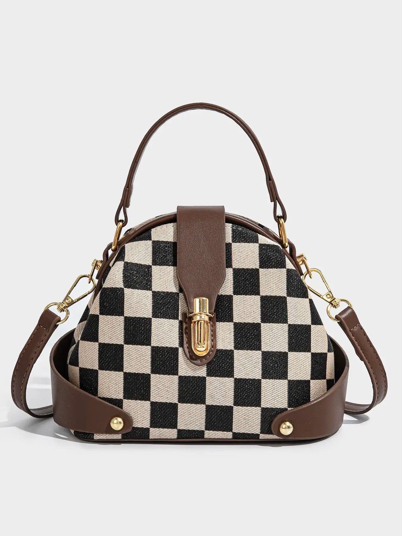 Elegant Colorblock Women's Handbag