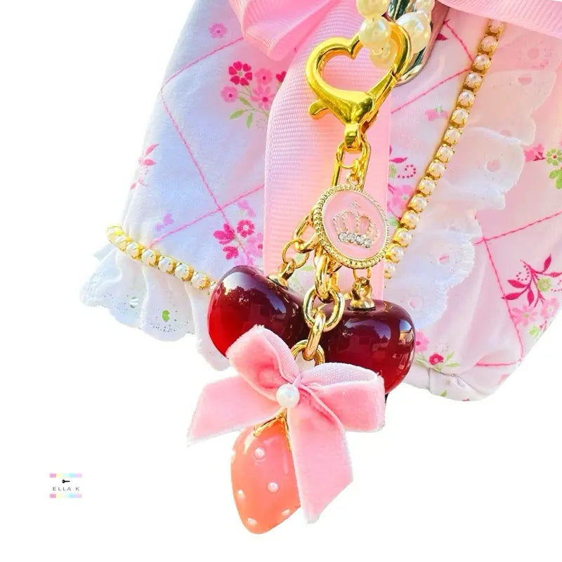 Crown Orchard Coquette Bow Mini Bag Charm