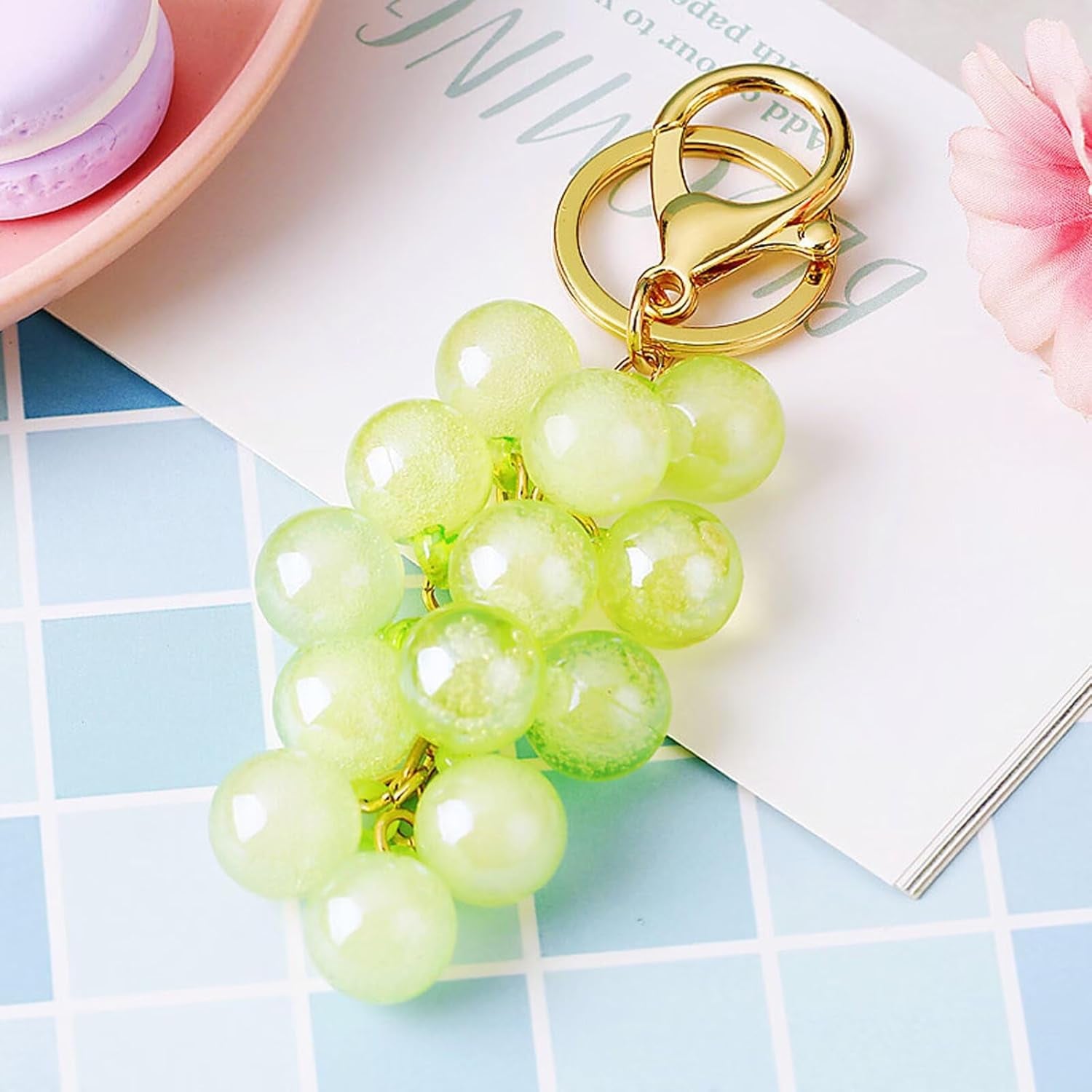 Cutest Grape Keychain