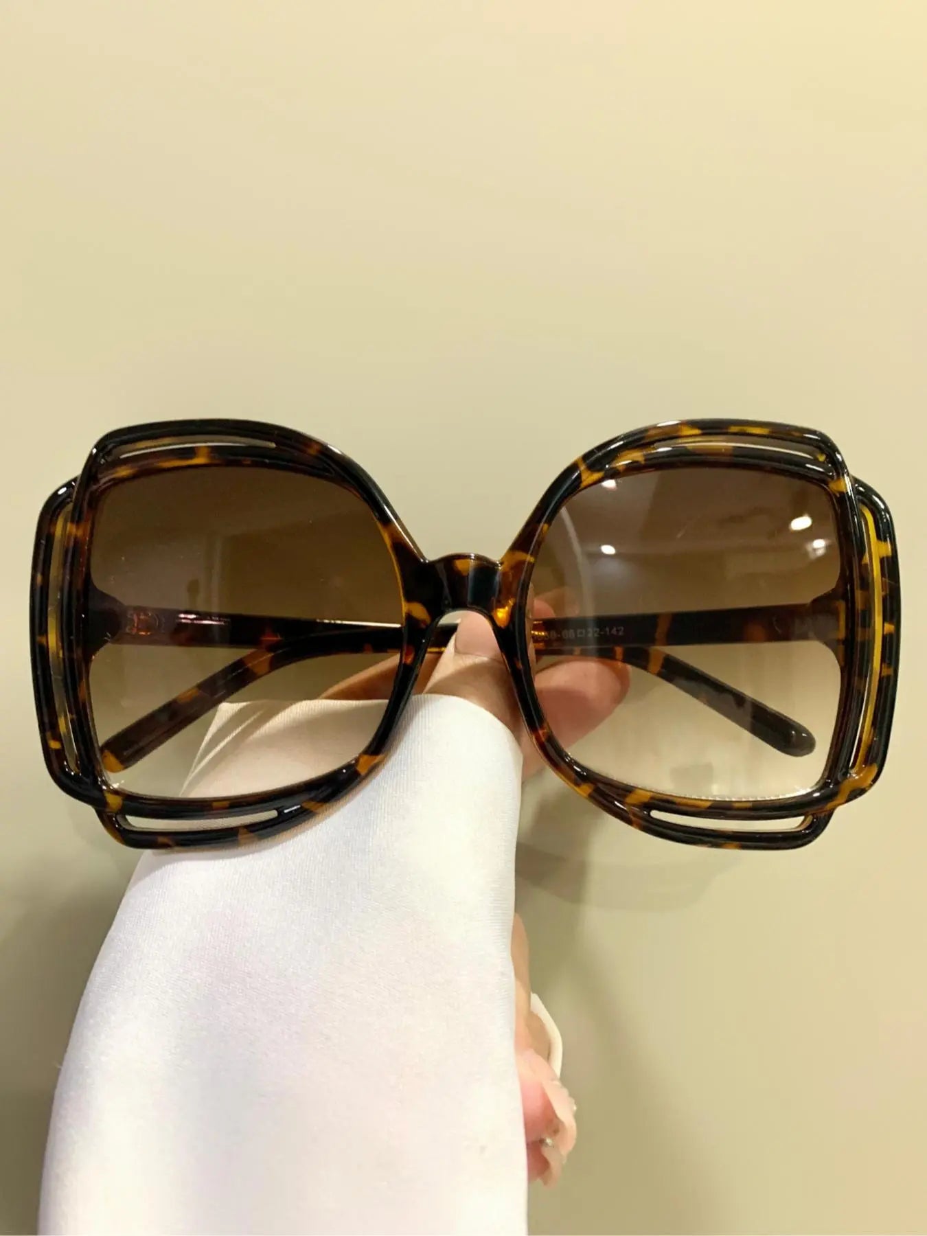 Trendy Unisex Large Frame Glasses