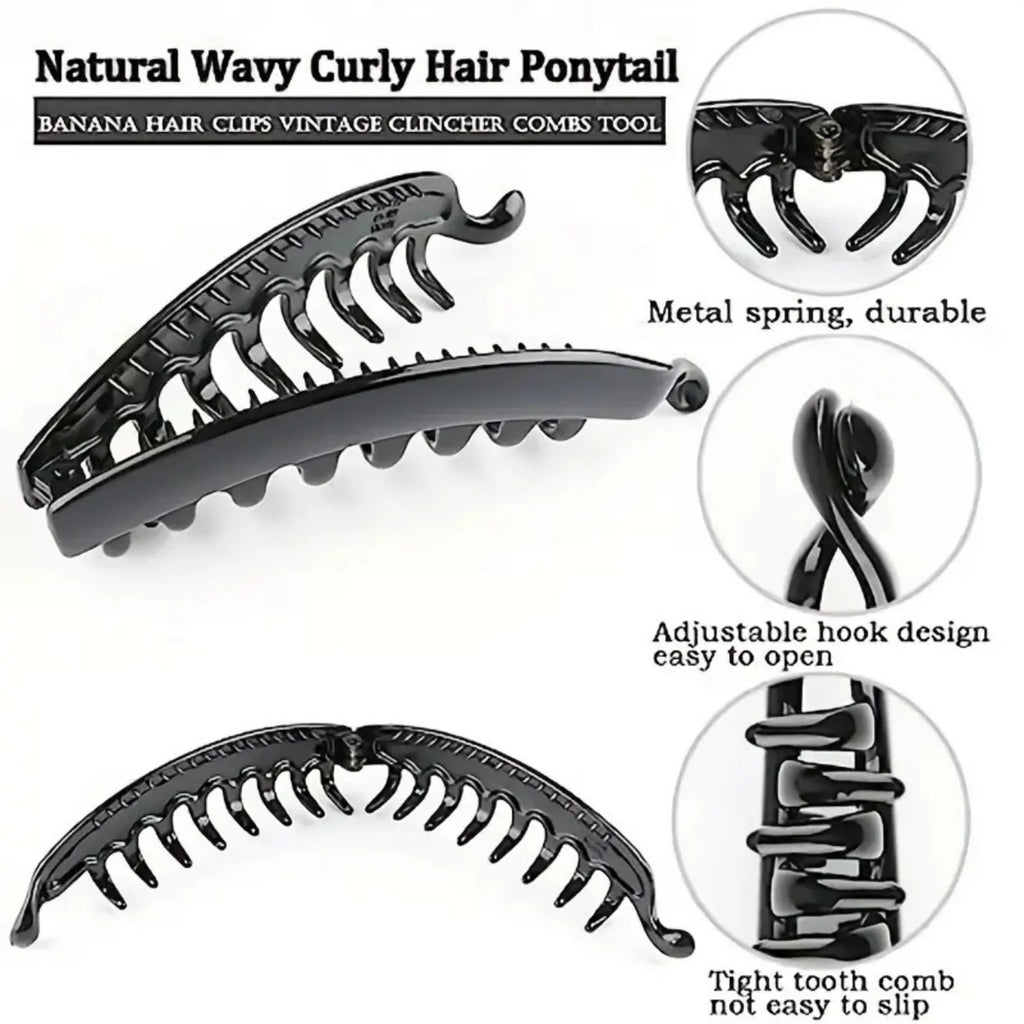 Tortoiseshell Patterned Hair Comb