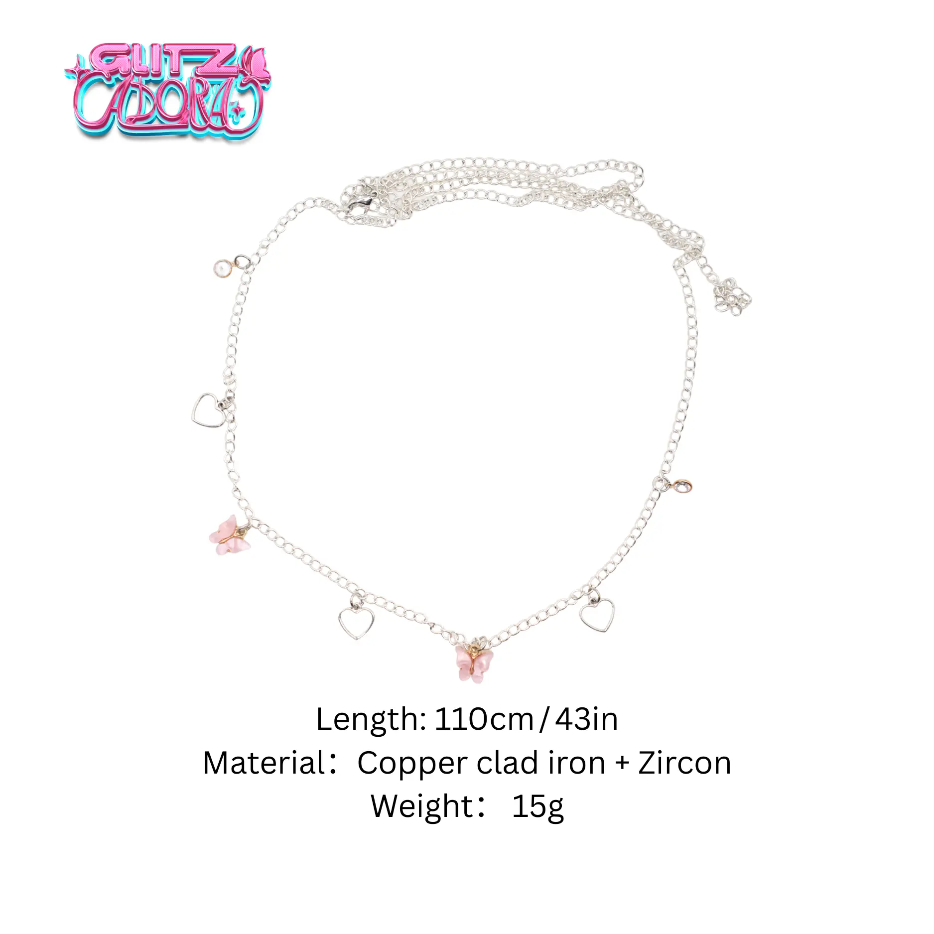 Glitzadora Dual-Use Waist Chains and Belly Button Ring