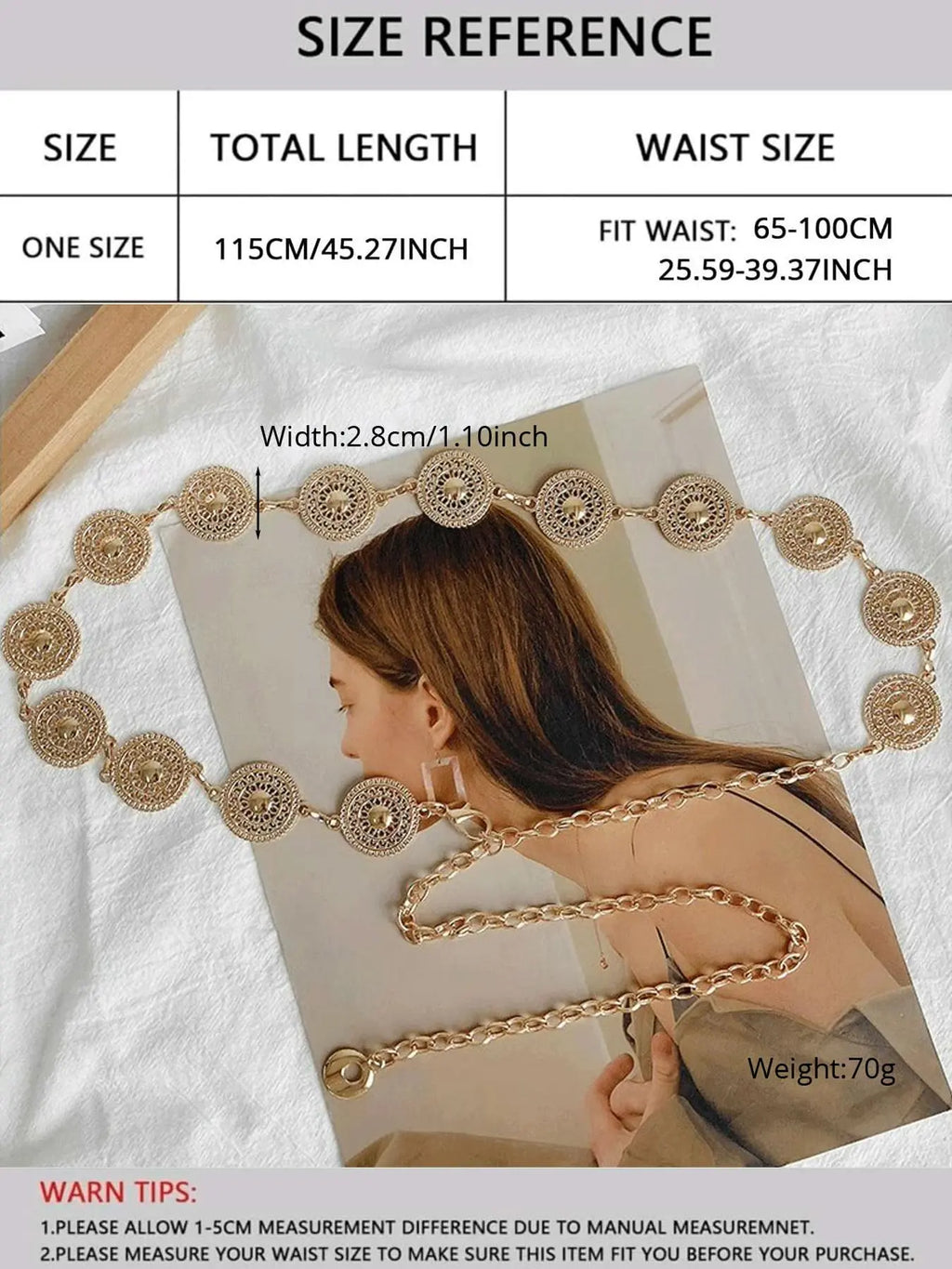 Boho Chain Belt