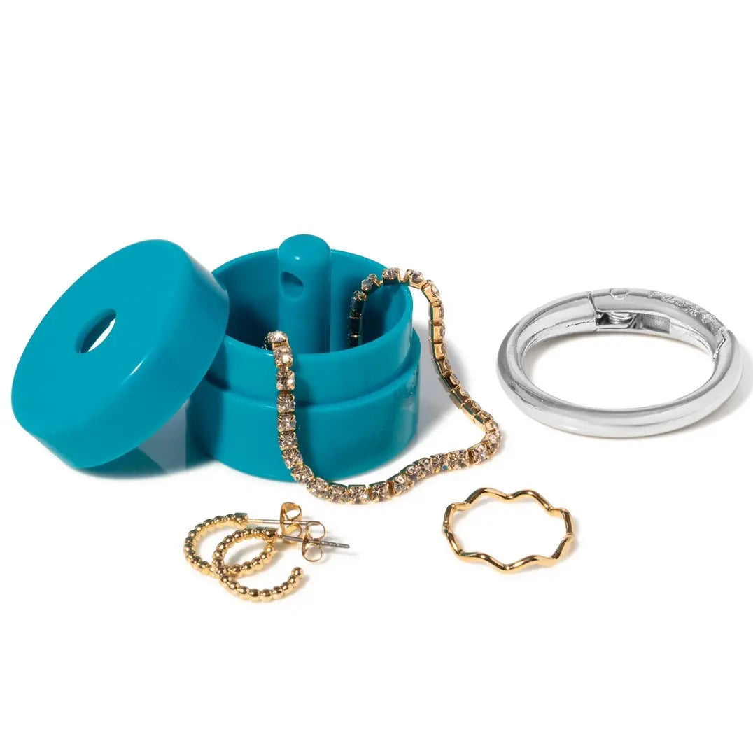 Lion Latch Official Shark Tank Travel Jewelry Organizer - Ring Box and Holder