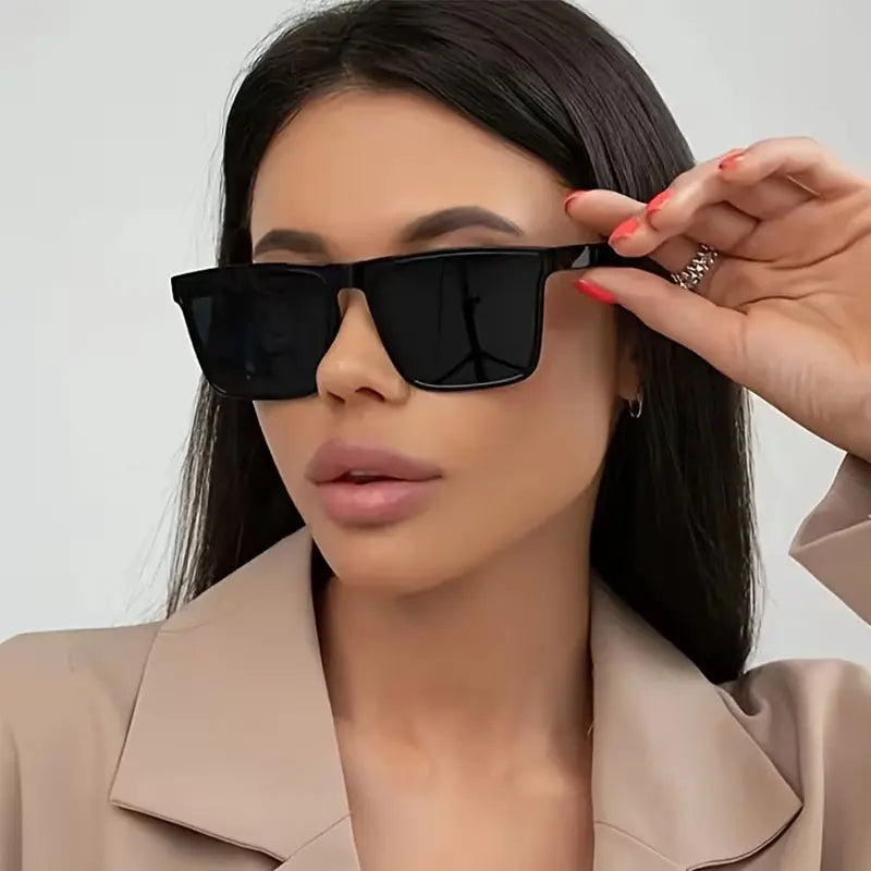 Trendy Square Frame Sunglasses