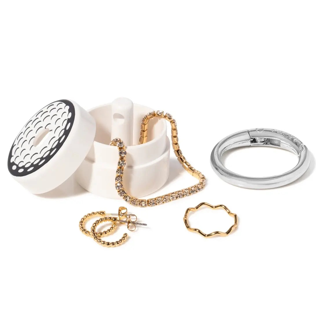 Lion Latch Official Shark Tank Travel Jewelry Organizer - Ring Box and Holder