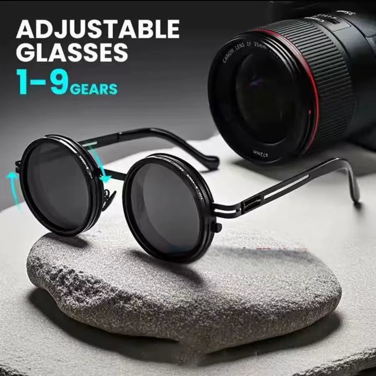 Unisex Handmade ND9 Level Polarized Sunglasses