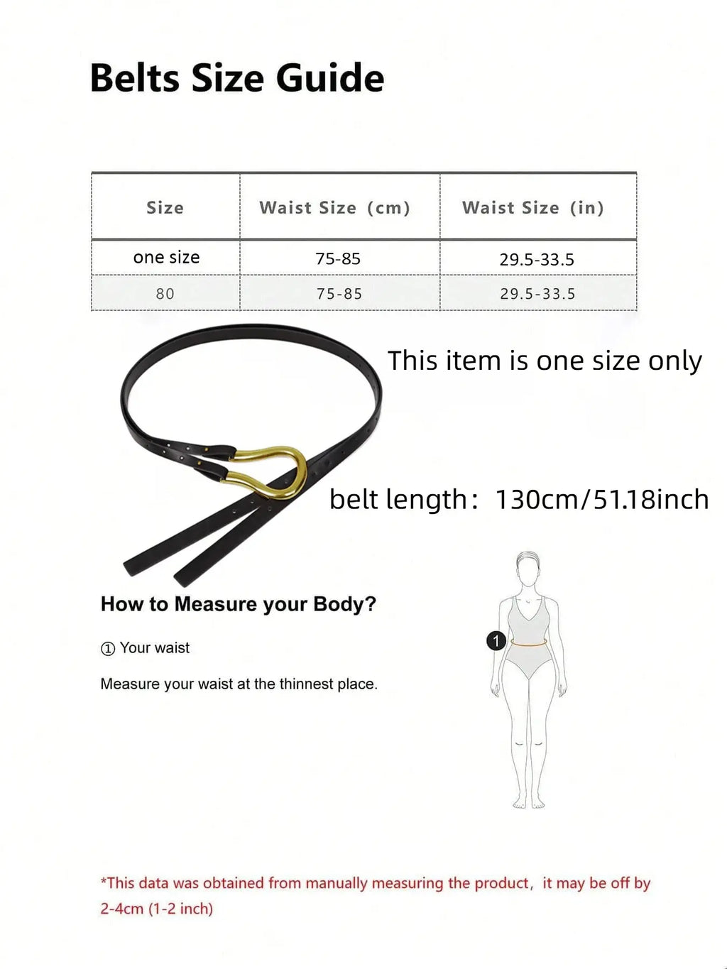 PU Leather Belt