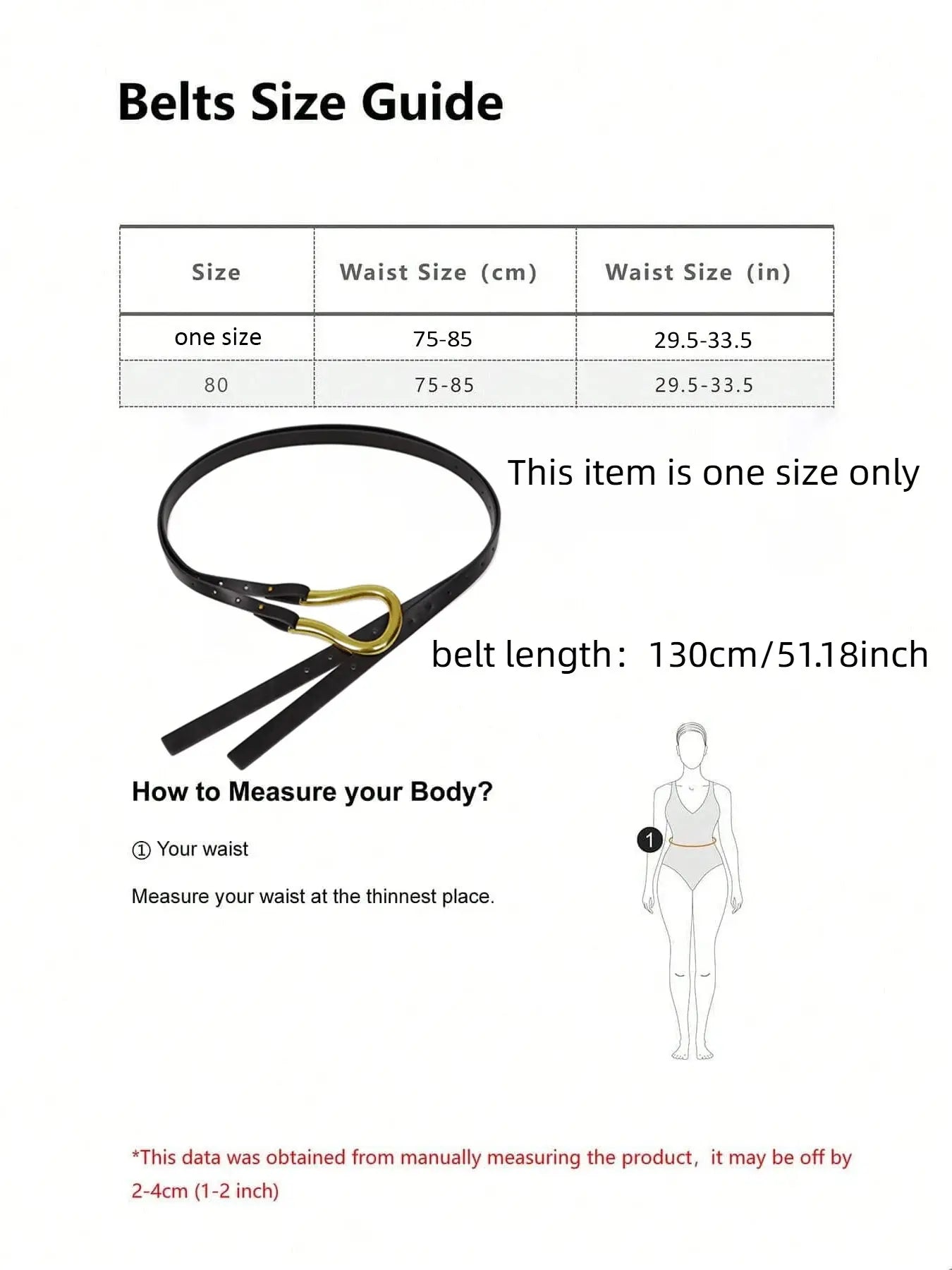 PU Leather Belt