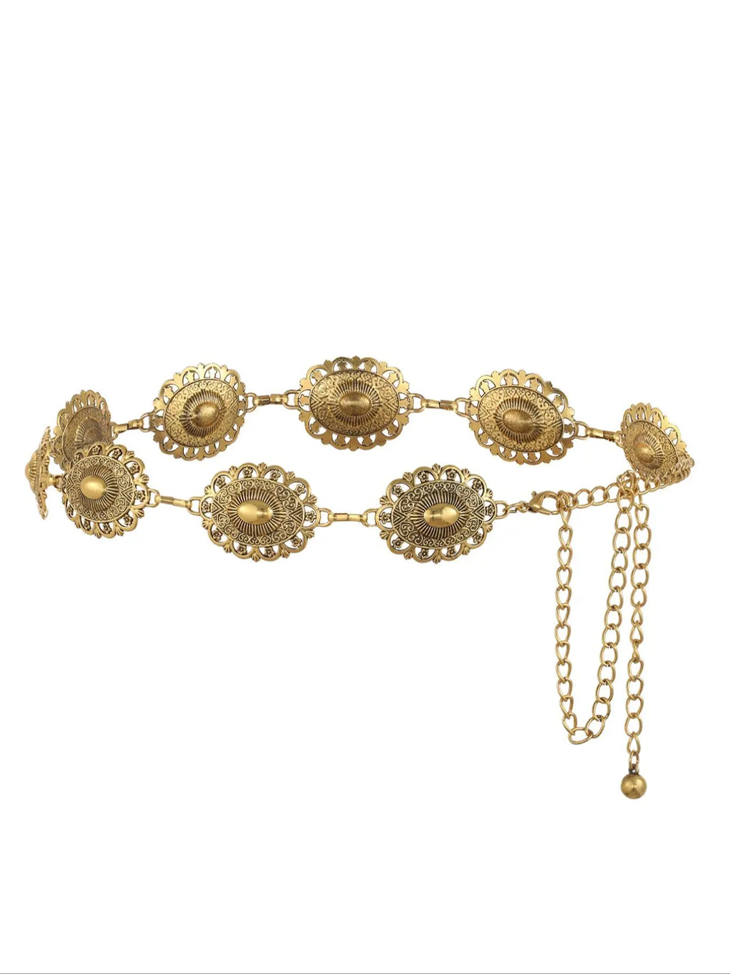 Vintage Layered Chain Belt