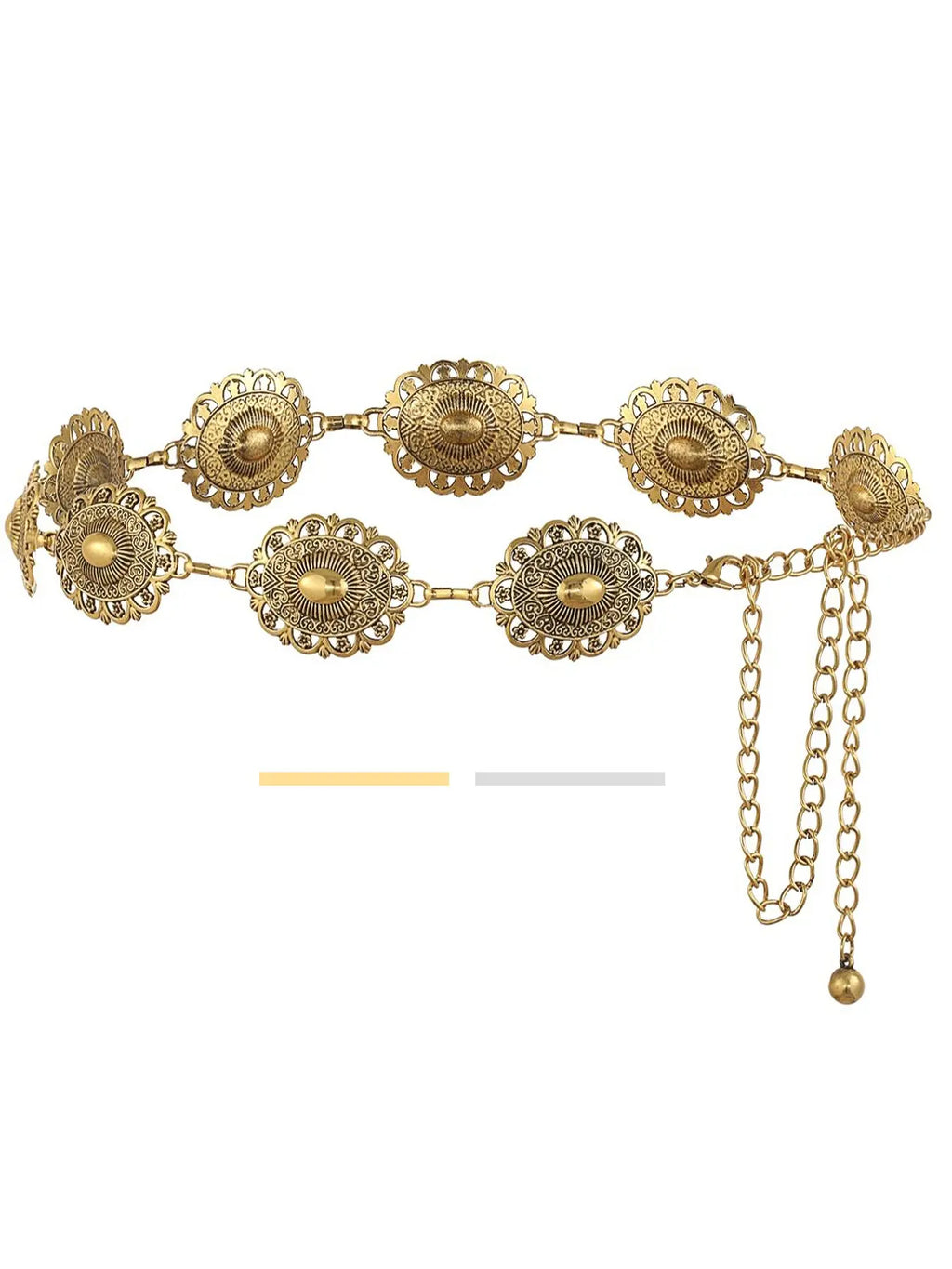 Vintage Layered Chain Belt